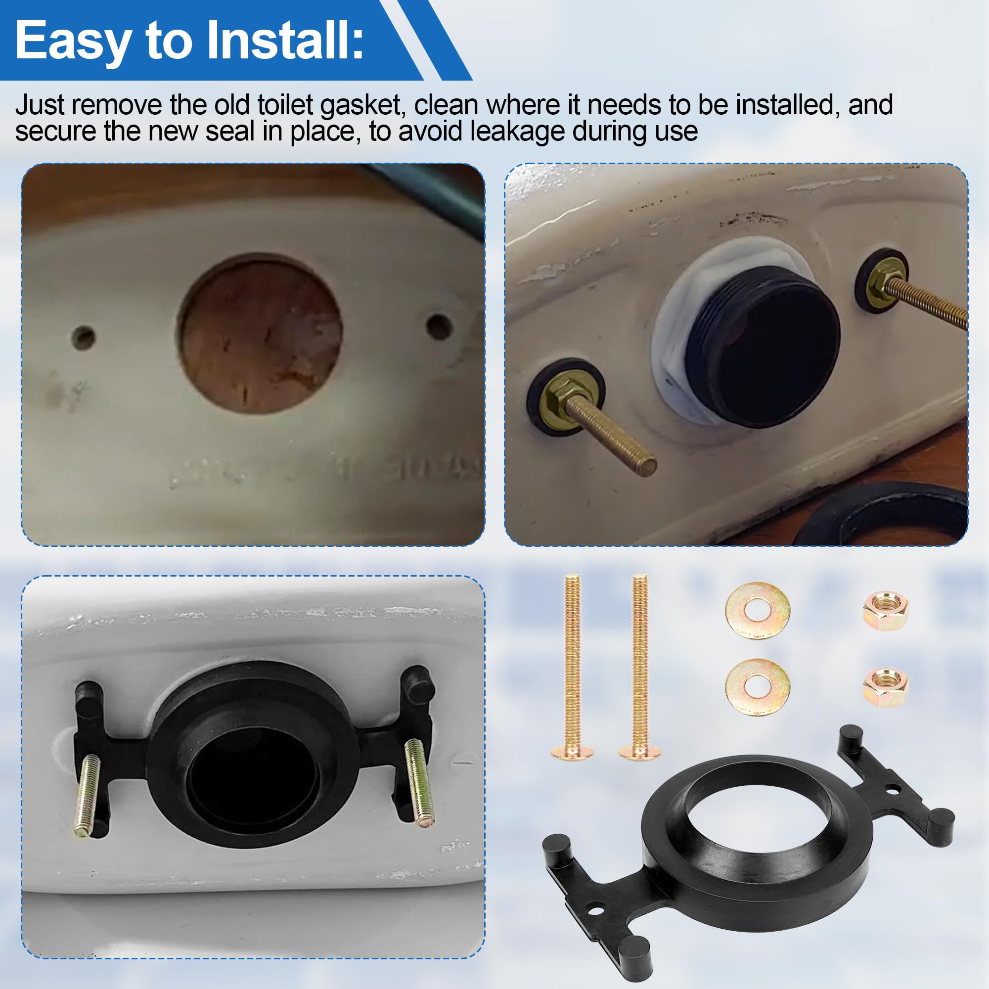 Amazon.com: 04-3817 Toilet Tank to Bowl Bolt Set Compatible with
