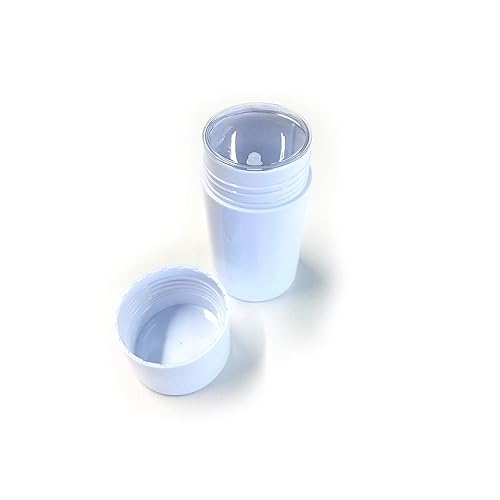 Miniatura 3 de Recipientes desodorantes vacíos  Twist-up, reutilizables, reciclables, tubos desodorantes vacíos de bricolaje, relleno inferior de 2.0 onzas