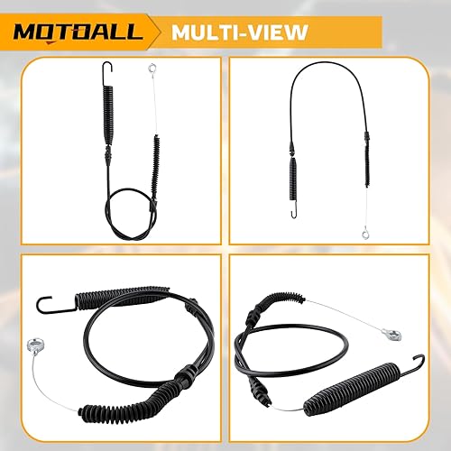 Miniatura 5 de MOTOALL 946-05124A - Cable de enganche de cubierta para MTD Craftsman Huskee Troy Bilt Murray (sustituye a 746-05124 746-05124A, 946-05124)
