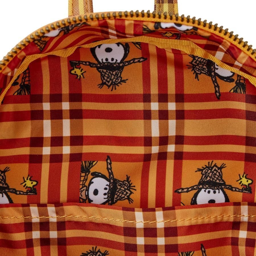 Loungefly Peanuts Snoopy Scarecrow Cosplay Mini Backpack - Image 7