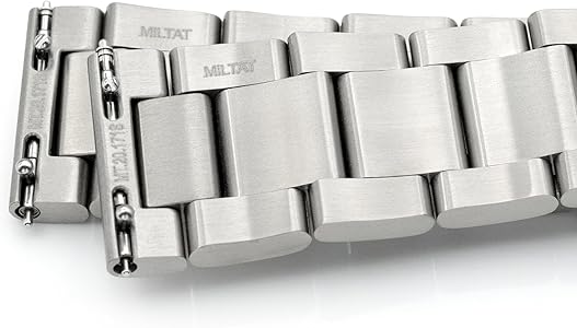 Amazon.com: MiLTAT 20mm Super-O2 Pull-Twist-QR Titanium Watch Band