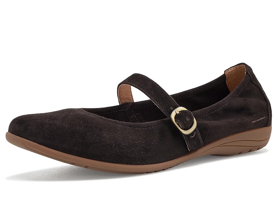Josef Seibel Fenja 37 Women's Flat Shoes Chocolate Suede: Eu 42 (us Women's 11) M, Leather In Brown