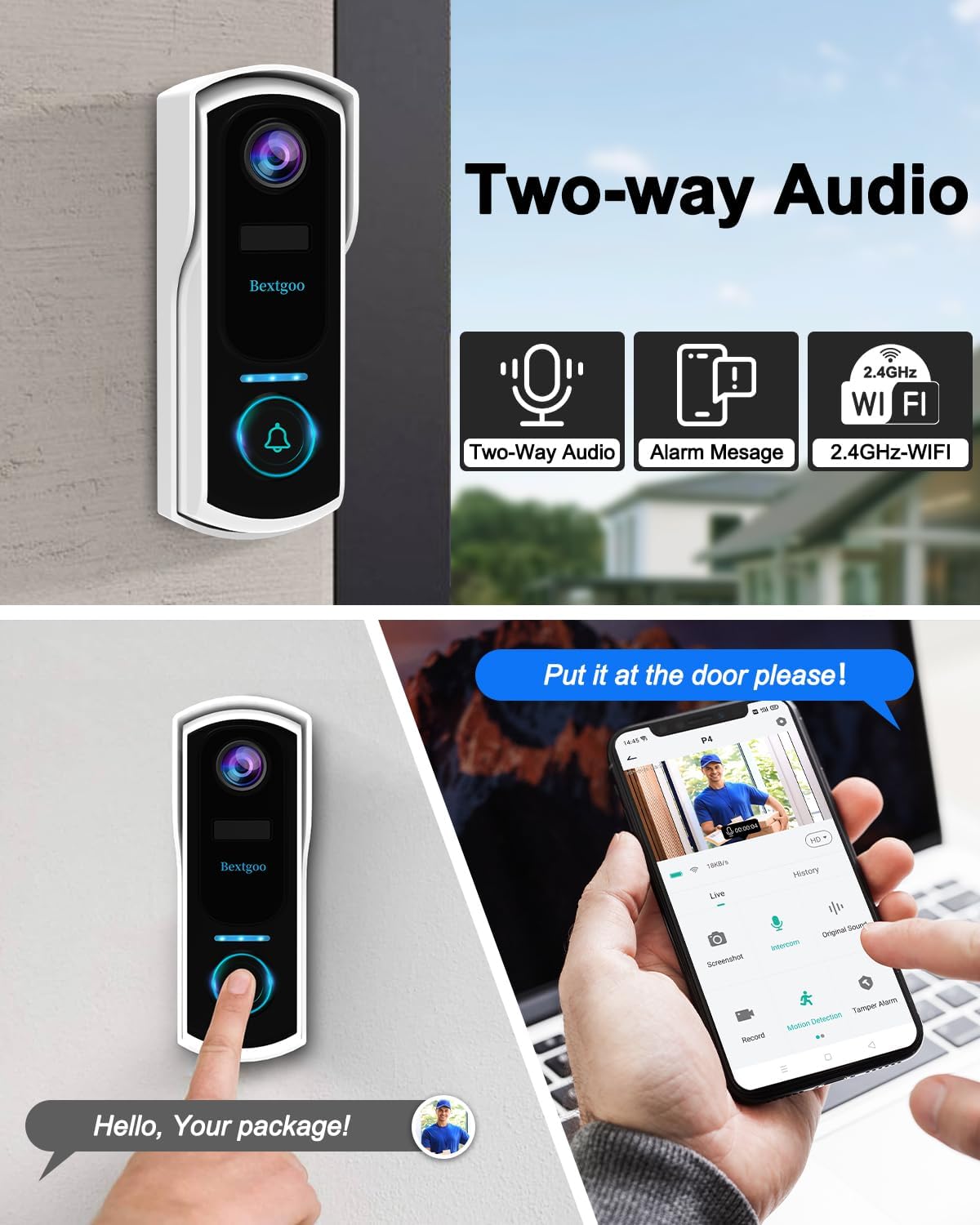 Bextgoo Two-Way Audio