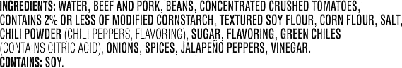 HORMEL Chili | Chili with Beans, 25oz x1