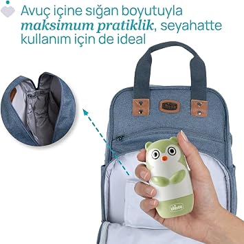 Chicco Bebek Tırnak Bakım Seti-Baykuş Yeşil