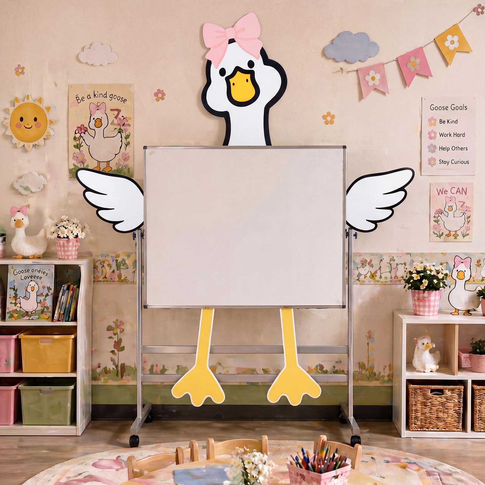 Photo 1 of Wavyknot 5 Pcs Large Silly Goose Classroom Decoration Back to School Decor
