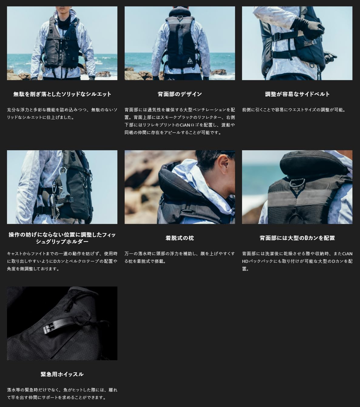Amazon | JACKALL(ジャッカル) シアン ホロフィル AIR RS ベスト (CiAN 
