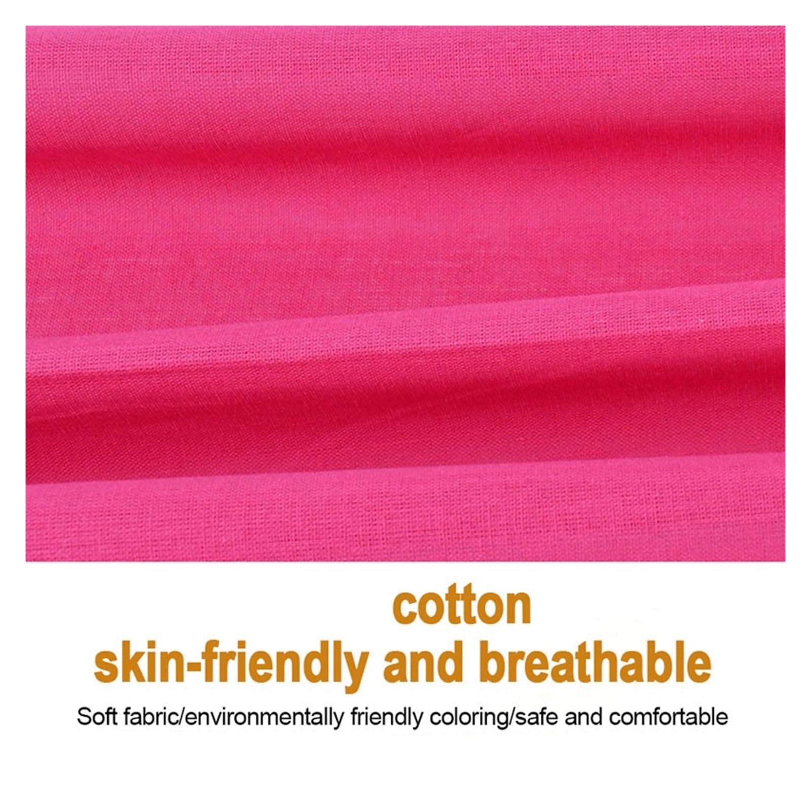 JCUIyon 1 Bandana Carré En Coton Unisexe, Bandeaux D'extérieur, Couleur