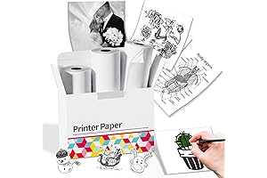 Phomemo Printer Paper M02: Premium Thermal Paper for Your Phomemo Pocket Printer