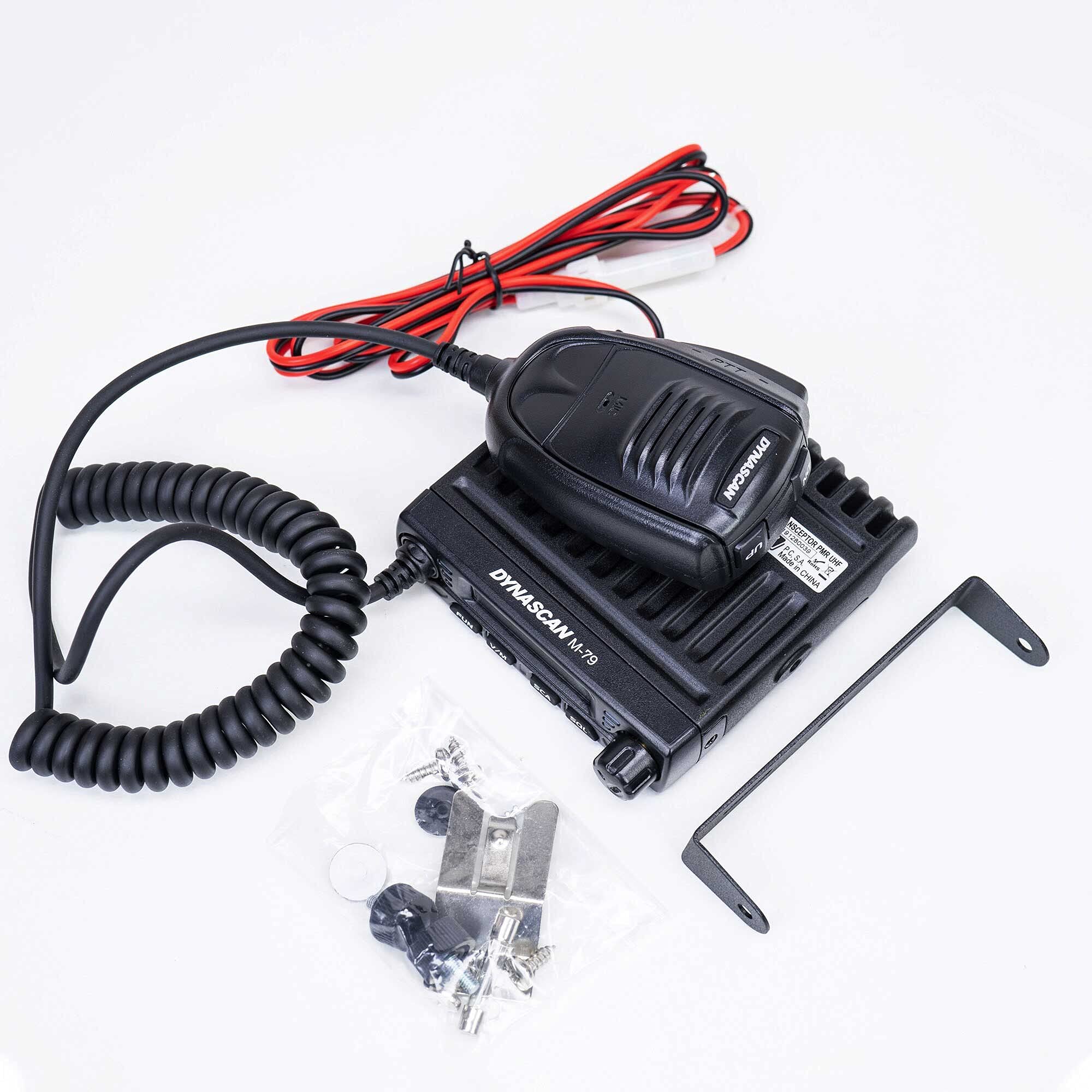 Dynascan Radio M-79V CB, 136-174 MHz, skanowanie, TOT, wzmocnienie mikrofonu, CTCSS-DCS