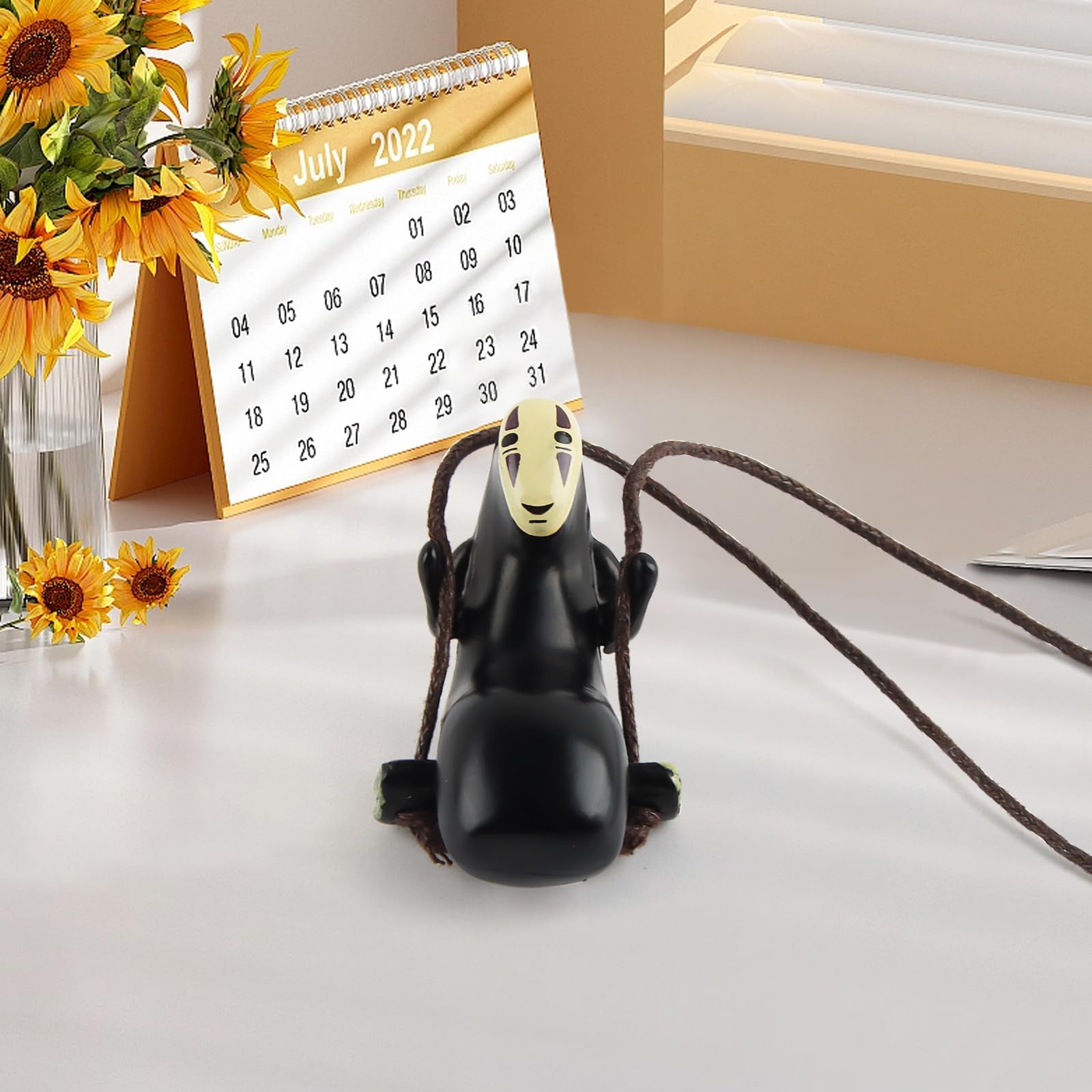 Ciondolo ZoneYan per Specchietto Retrovisore Senza Volto, Accessori da Appendere, Ornamenti Interni, Decorazione Creativa per Auto