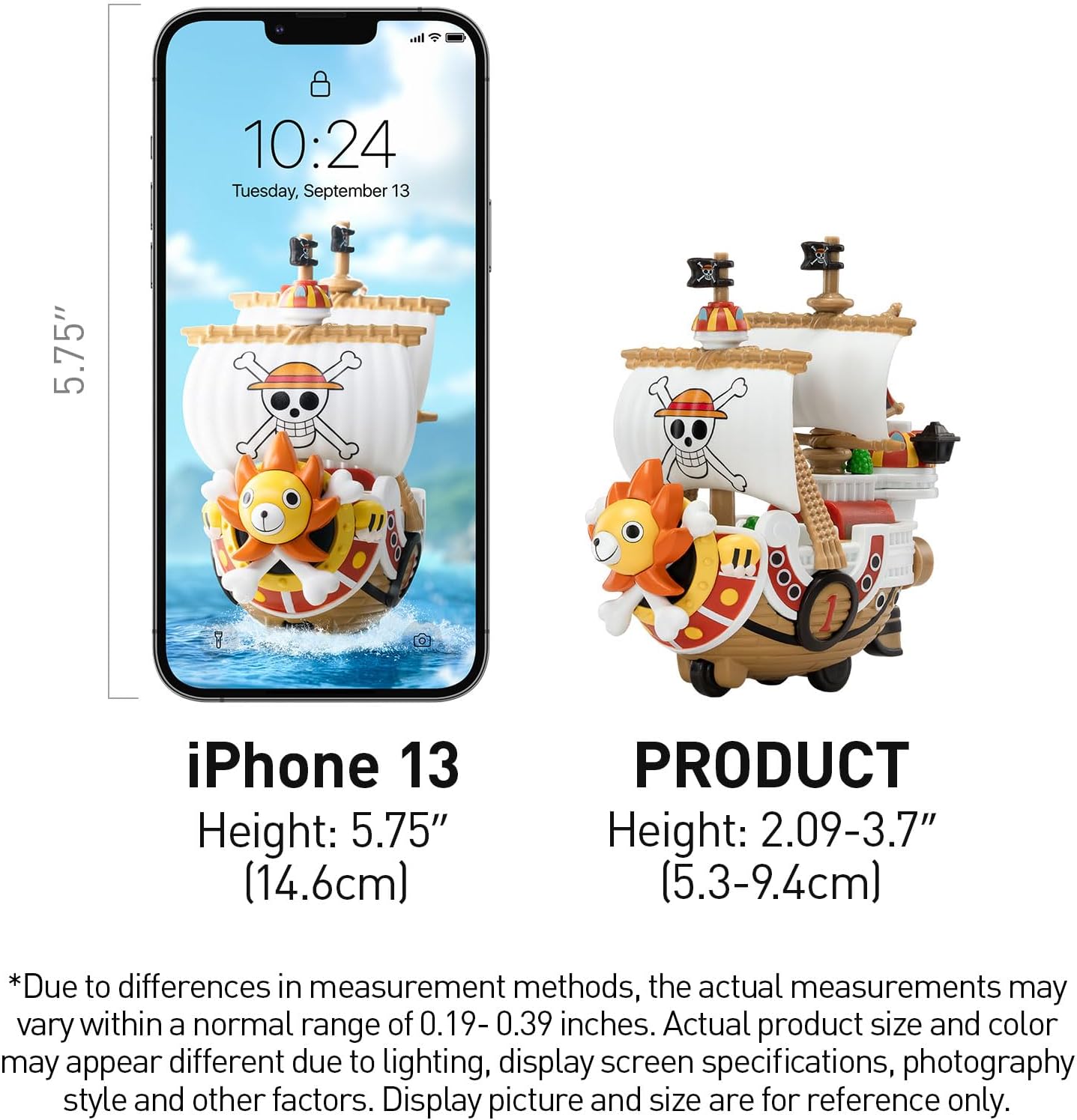 POP MART One Piece - The Grand Line Series Vehicles Blind Box Figures, Collectible Toys Home Decorations, Holiday Birthday Gifts for Boys, Whole Set