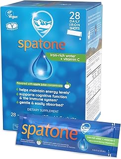 Liquid Iron & Vitamin C Supplement (28-Pack of 0.85 fl.oz) (Net. 23.8 fl oz.)