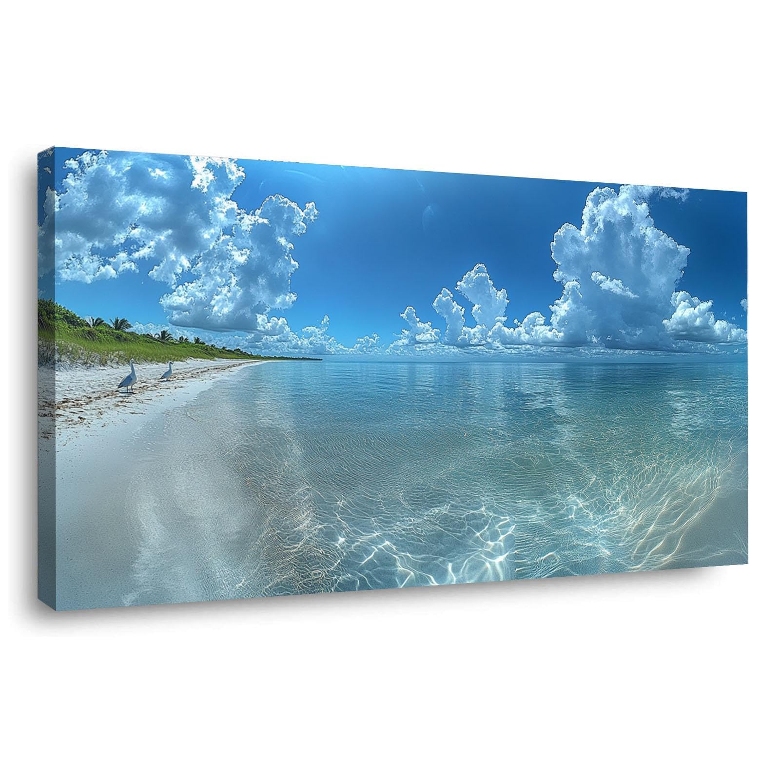 Impression sur toile océan JOSUE décoration murale moderne