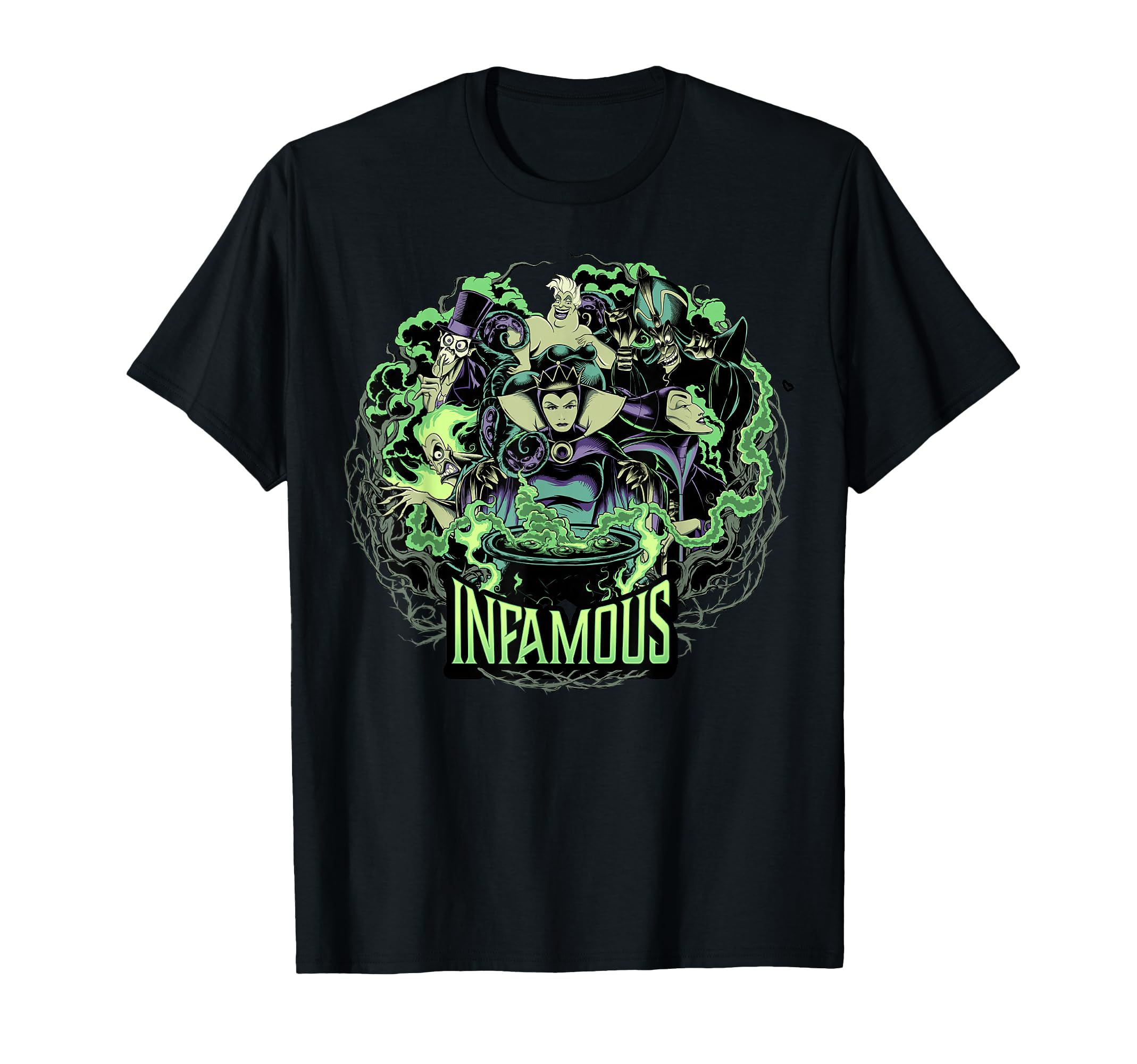 Villains Infamous Evil Group T-Shirt Small