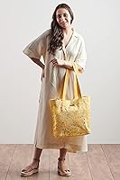 Vista 63 de Maison d' Hermine Bolsa de lona para mujer, bolsa de lona de algodón reutilizable para el hombro, bolsas de comestibles a granel con asa para 01