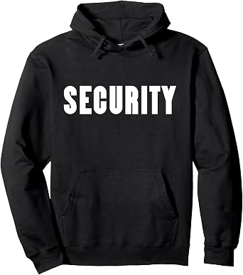 Security Guard for Security Staff Pullover Hoodie