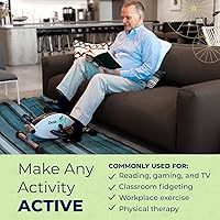 Vista 7 de DeskCycle Under Desk Bike Pedal Exerciser - Stationary Bikes for Home & Office - Standard and Adjustable Height Versions