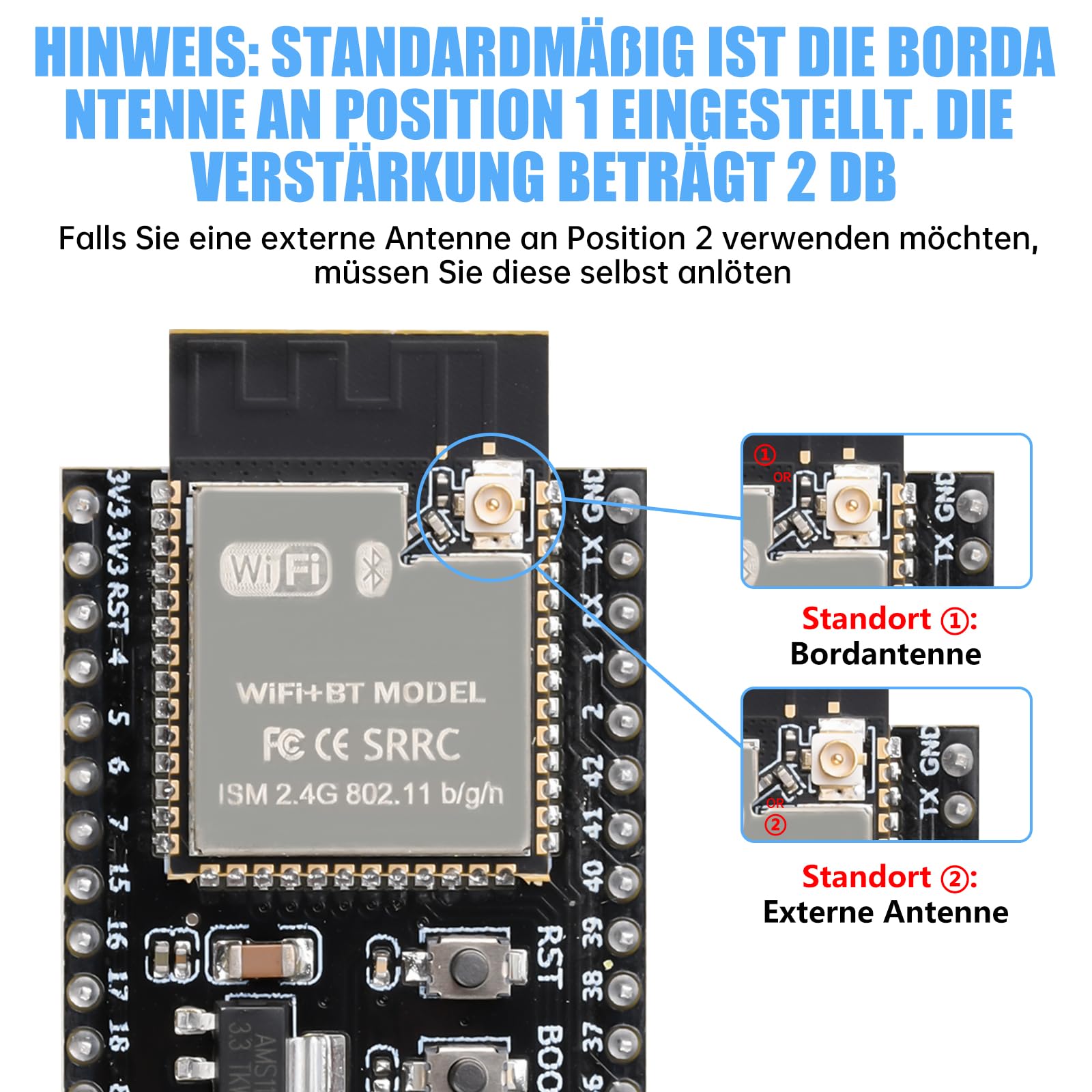 YEJMKJ ESP32 S3 DevKitC 1 N16R8 ESP32 S3 Placa de desarrollo WiFi módulo MCU Bluetooth YEJMKJ ESP32 S3 DevKitC 1 N16R8 ESP32 S3 Placa de desarrollo WiFi módulo MCU Bluetooth