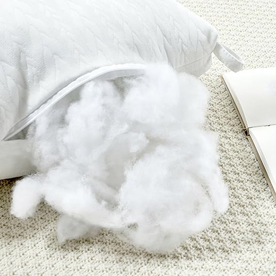 Hotel Pillows, Hotel Quality Washable Luxury Bed Pillows for Sleeping with Zipper,Breathable Soft Fluffy Queen Pillow for Sleeping Indoor Home Back Stomach Sleepers Bedding Bedroom