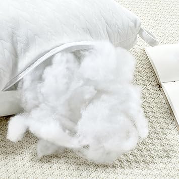 Hotel Pillows, Hotel Quality Washable Luxury Bed Pillows for Sleeping with Zipper,Breathable Soft Fluffy Queen Pillow for Sleeping Indoor Home Back Stomach Sleepers Bedding Bedroom