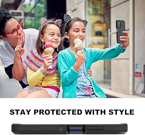 Miniatura 6 de AICase for Galaxy A03S Case,Heavy Duty Drop Protection Full Body Rugged ShockproofDust Proof 3-Layer Military Protective Tough Durable Phone Cover