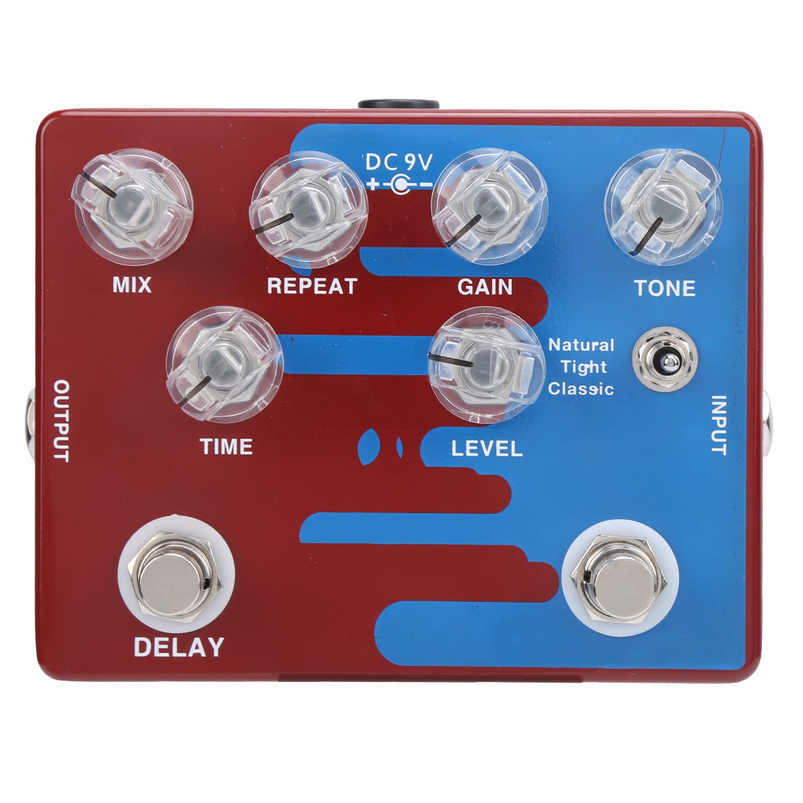 Sonew Pedale Effetto Chitarra Digitale con Ritardo di Distorsione, 3 modalità, CP-68, DC9V, Accessori Musicali per Musicisti