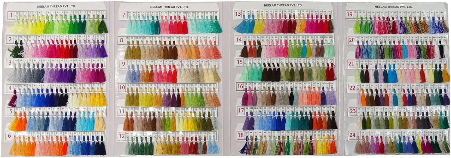 Telephone Threads Azo Free Viscose Rayon Embroidery Thread