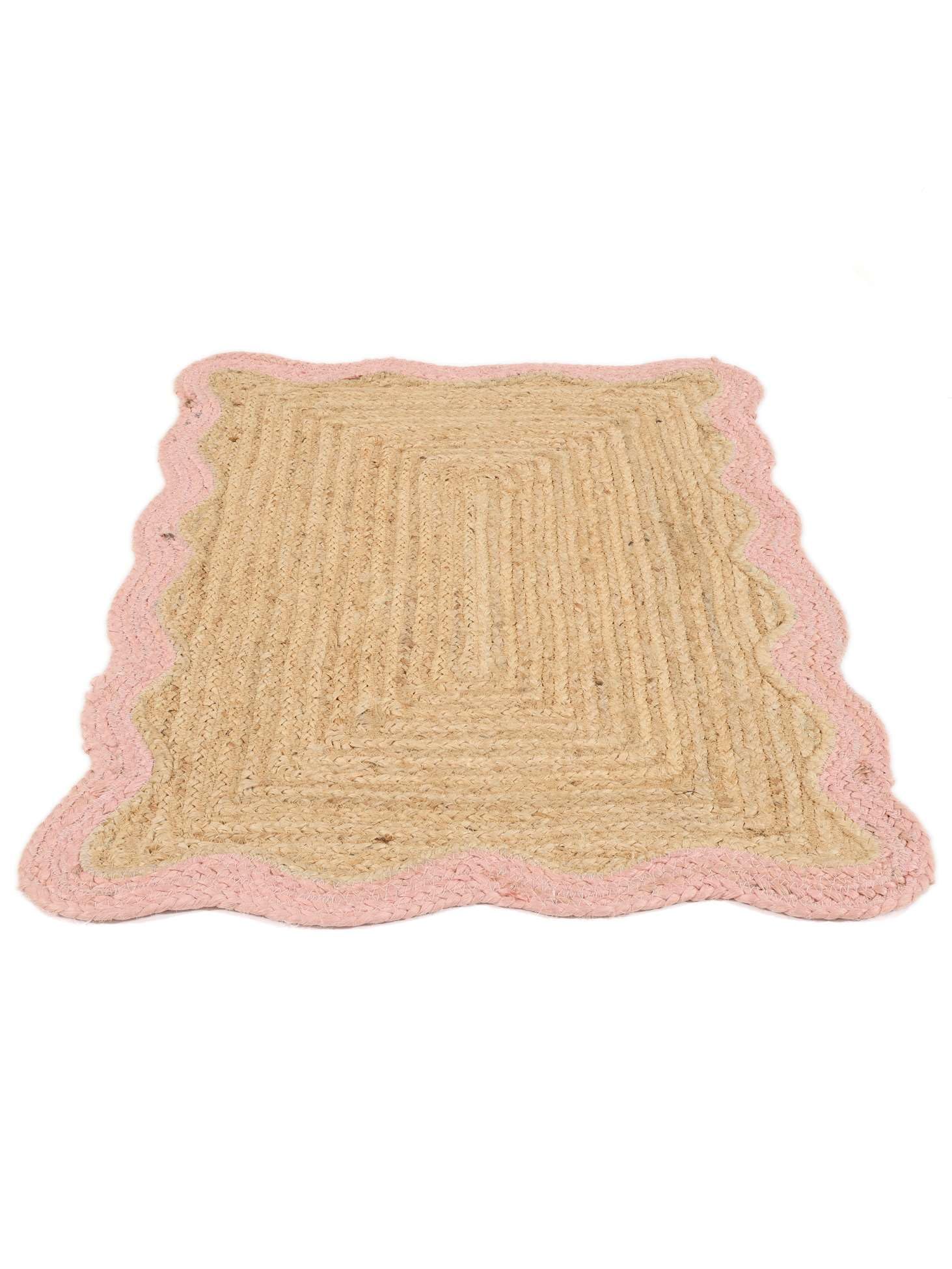 RugVista Sway Fußmatte, 60 x 90 cm, Beige/Rosa