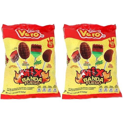 Vero Mix Banda De Fuego Pack de 2 Trabalenguas, Vero Elotes, Sandi Brochas, Vero Mango