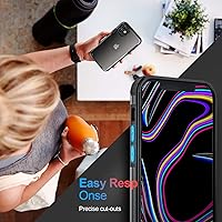 Vista 2 de ORIbox - Funda compatible con el iPhone 12 Pro Max, translúcida, mate, inastillable, resistente a los arañazos Claro