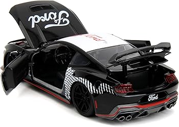 Jada Toys Bigtime Muscle 1:24 2024 Ford Mustang Dark Horse Döküm