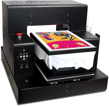 Direct to Garment Printer, A3 L805 DTG & DTF Printers, 2-in-1 DTG Printer T-Shirt Machine with White Ink Circulation, Vacuum Suction Platform for T-Shirts, Hoodies, Pants