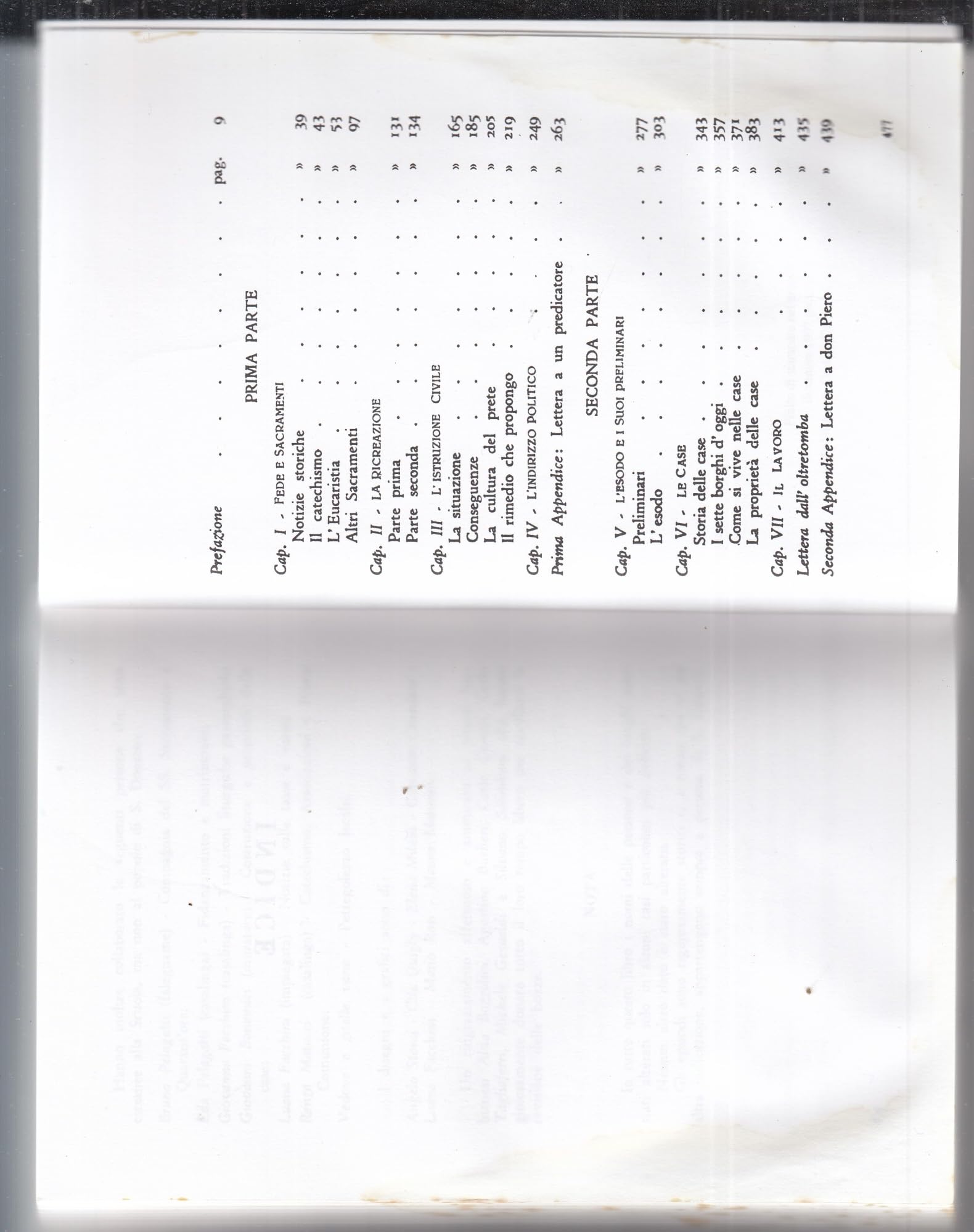 Esperienze pastorali