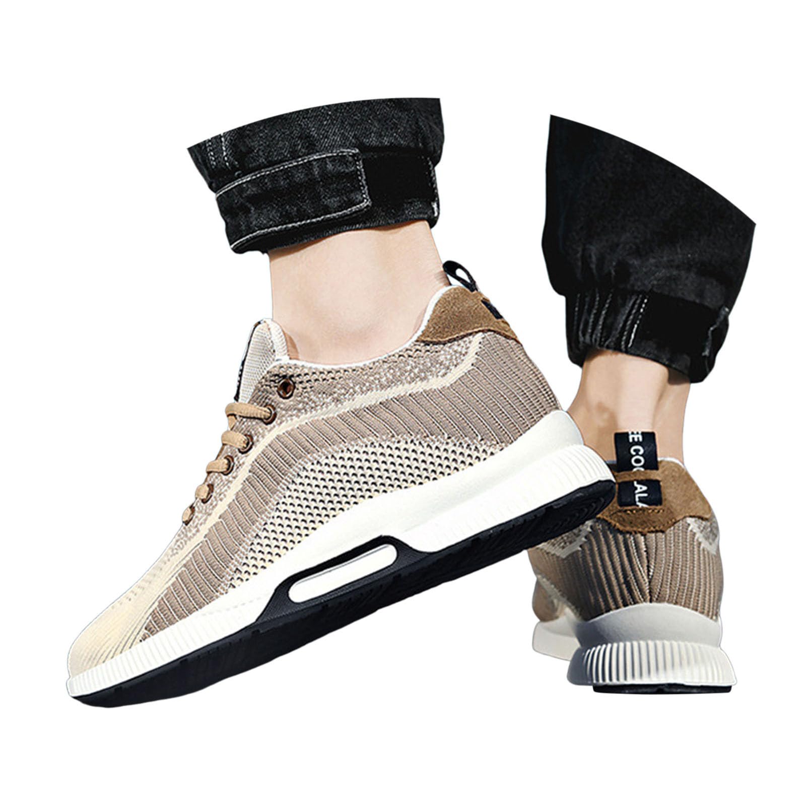 Chaussures Rehaussantes Homme Invisible Height Increasing Elevator Shoes Chaussures de Cuñas Invisibles para Hombre Suela Antideslizante Zapatillas