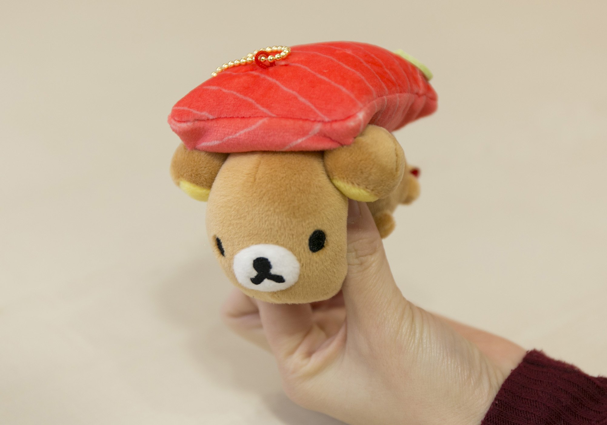 Amazon.co.jp: Rilakkuma (リラックマ) もーちもちぶらさげ 寿司