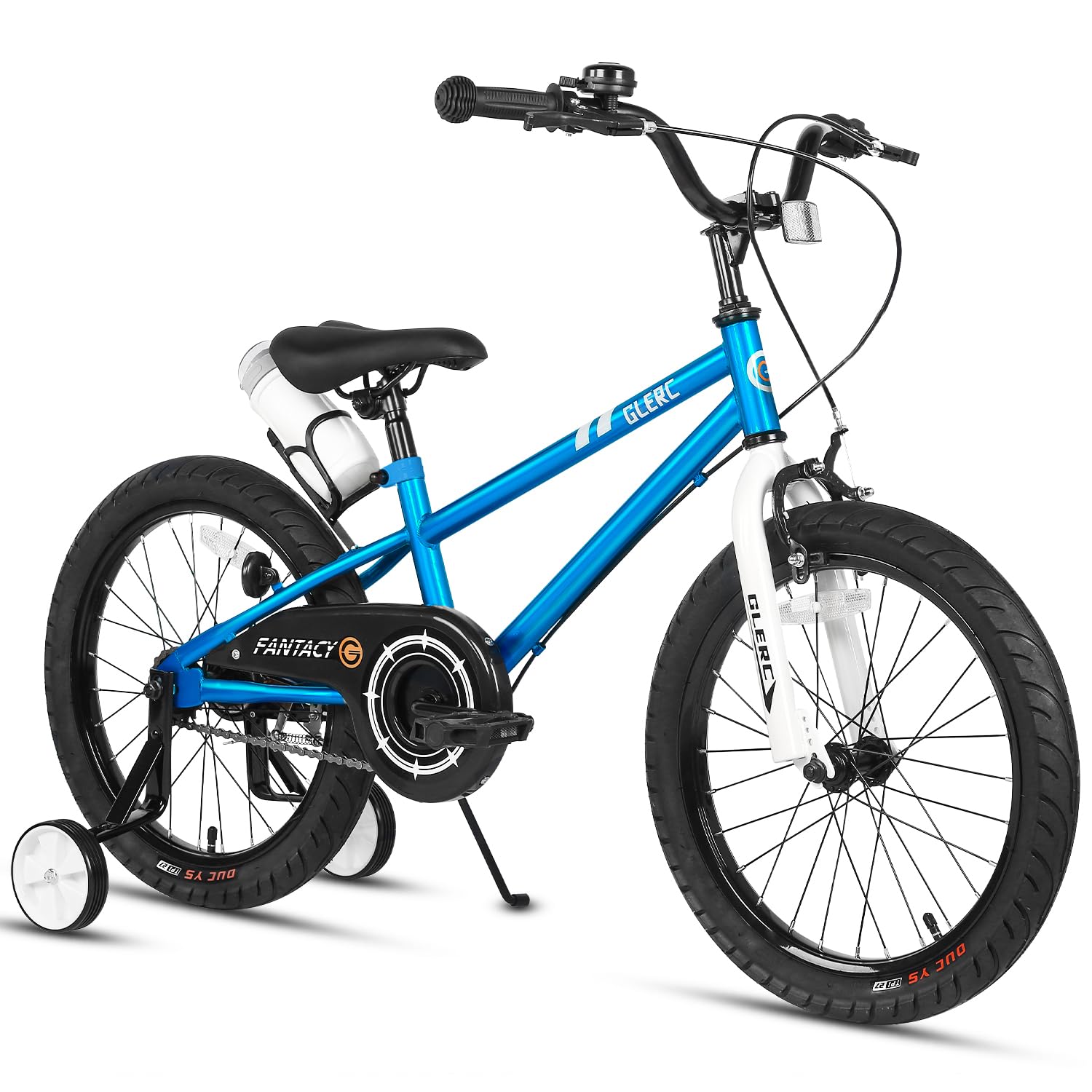 Glerc Fantacy 12 14 16 18 20 Pulgadas Bicicleta Niño para 2-14 Años con Faros y Kickstand para Regalo de Cumpleaños — view 10