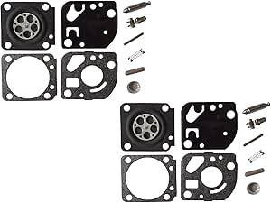 Carburetor Repair/Rebuild Kit Replaces ZAMA RB-73 For ZAMA C1U-W4(A To E) C1U-W7C C1U-W7D (Pack - Foto 2