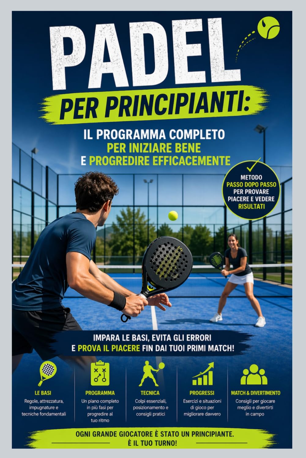 Padel per Principianti: Il Programma Completo per Iniziare Bene e Progredire Efficacemente