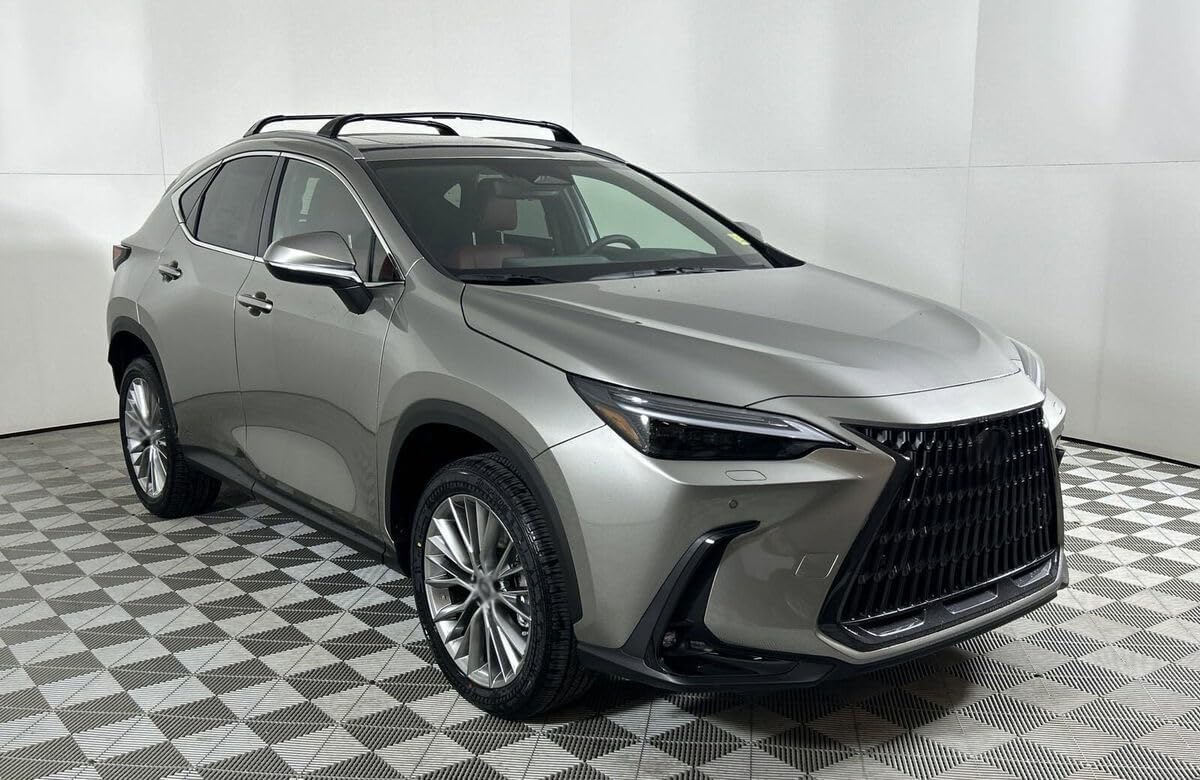 Cross Bars Fit for Lexus NX 250 350 350h 450h 2022-2026 Crossbars Aluminum 2PCS Lockable Roof Racks Rooftop Cargo Carrier Bag Luggage Kayak Bike Black