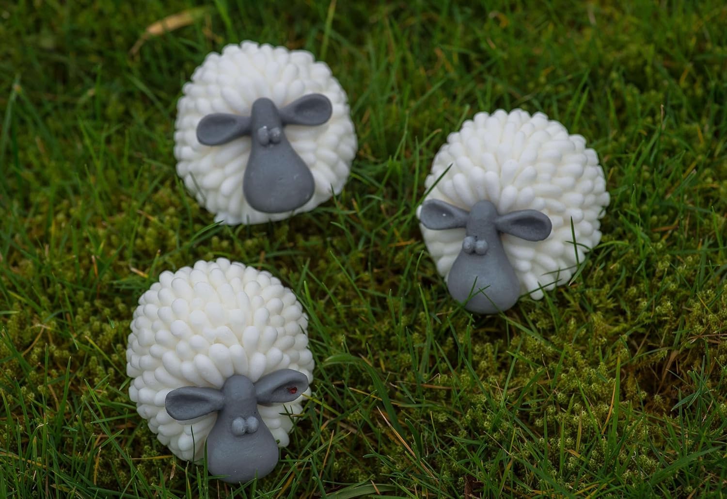 Set of 3 Handmade Irish Soaps Barn Owl, Little Lamb, Busy Hedgehog Natural Moisturizing Ingredients Irish Gift Made in Ireland Gift-boxed