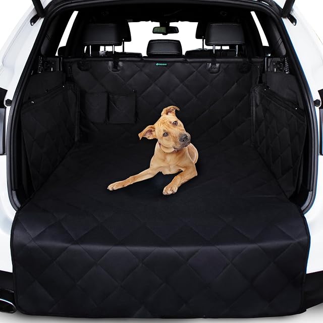 Protector Maletero de Coche para Perros con protección de Parachoques - Funda Resistente con 4 Capas