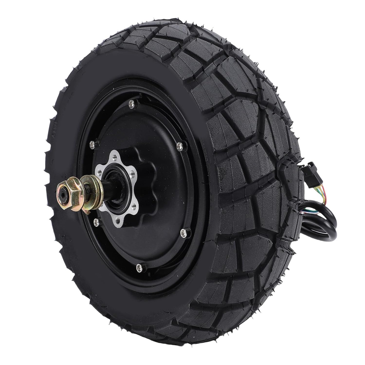 Scooter Replacement Wheels Motors, 600W Brushless Hub Motor for G 2 Pro Electric Scooter, with 9 Inch Pneumatic Tire and Smart Controller, High Efficiency Rear Wheel Drive
