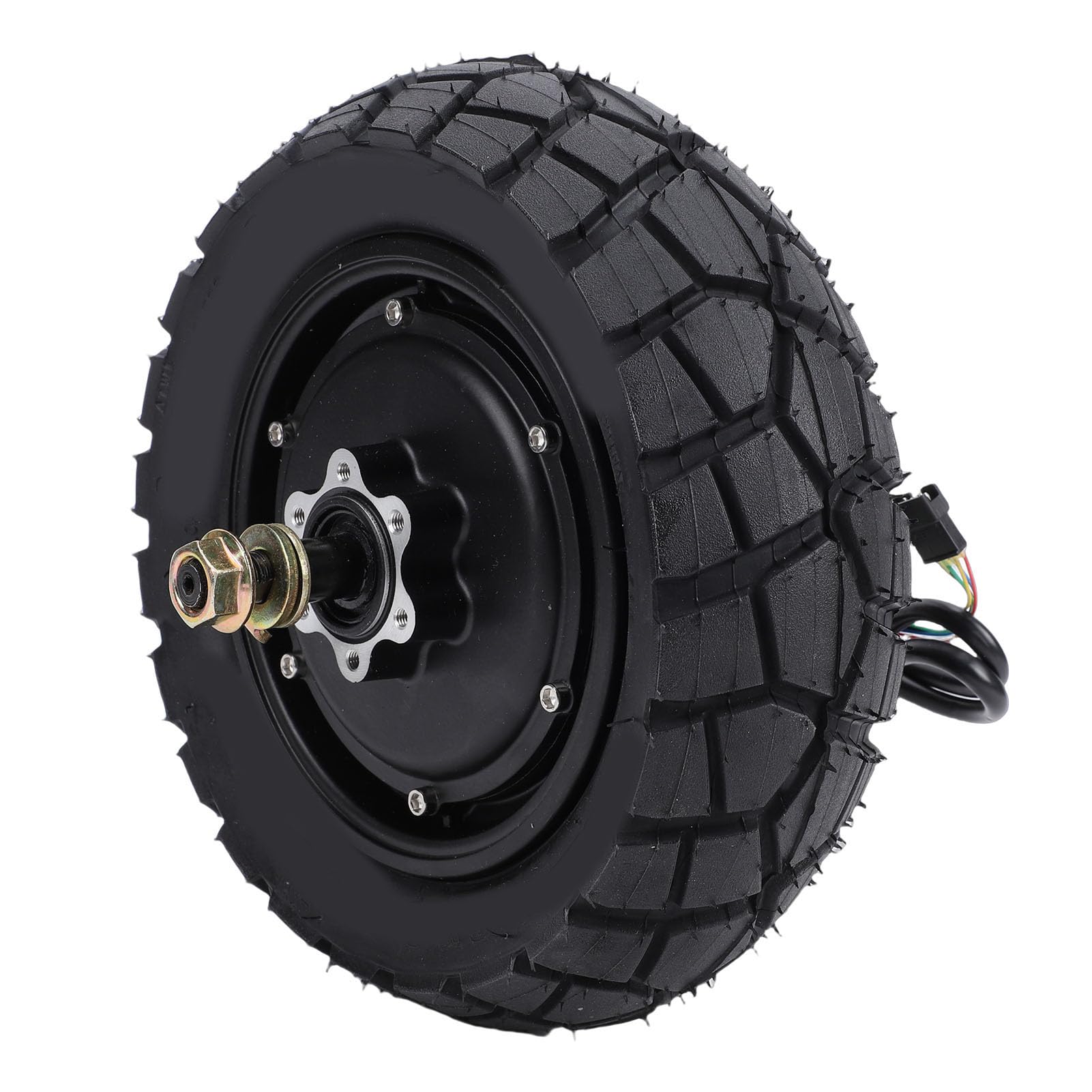Generic Moteur de Roue Arrière de Scooter électrique 600W, Moteur de Moyeu Haute Performance adapté pour Kukirin Pro pour les Aventures en Plein Air