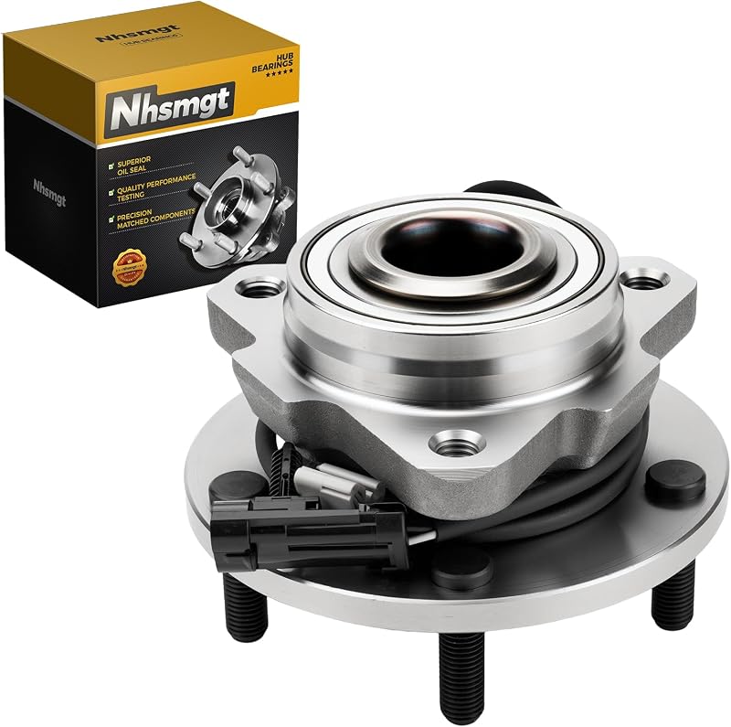 Cubo com rolamento da roda dianteira 513200 Nhsmgt para Chevy Blazer e GMC Jimmy – 1 unidade