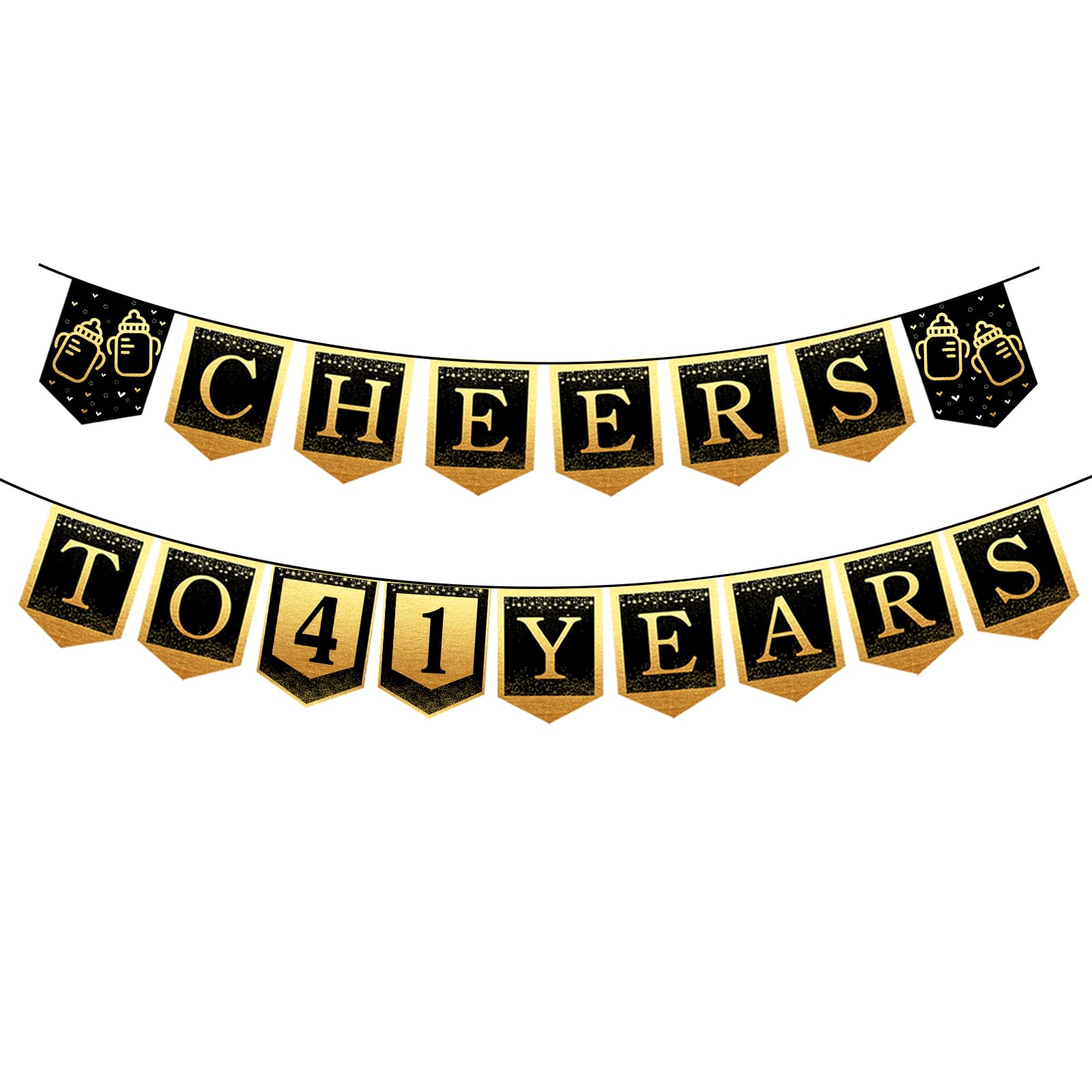 Photo 1 of Joycard 41st Birthday Banner
