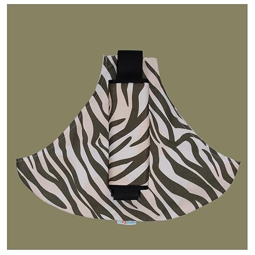 Portabebés lateral de máxima comodidad para recién nacidos a niños pequeños (7 libras-44 libras) (rayas cebra)