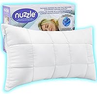 Vista 16 de Nuzzle - Almohada de enfriamiento ajustable para dormir de lado, almohada de cama de tamaño estándar de lujo colección hotel - Mejor almohada