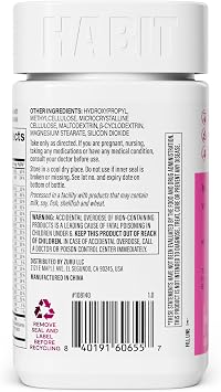 Habit Womens Multi Supplement 2 Pack (120 Capsules) - New Look, Supports General Health & Wellness, 23 Essential Vitamins and Minerals, Fruit extracts, Folate, Iron, B12, Biotin, Non-GMO