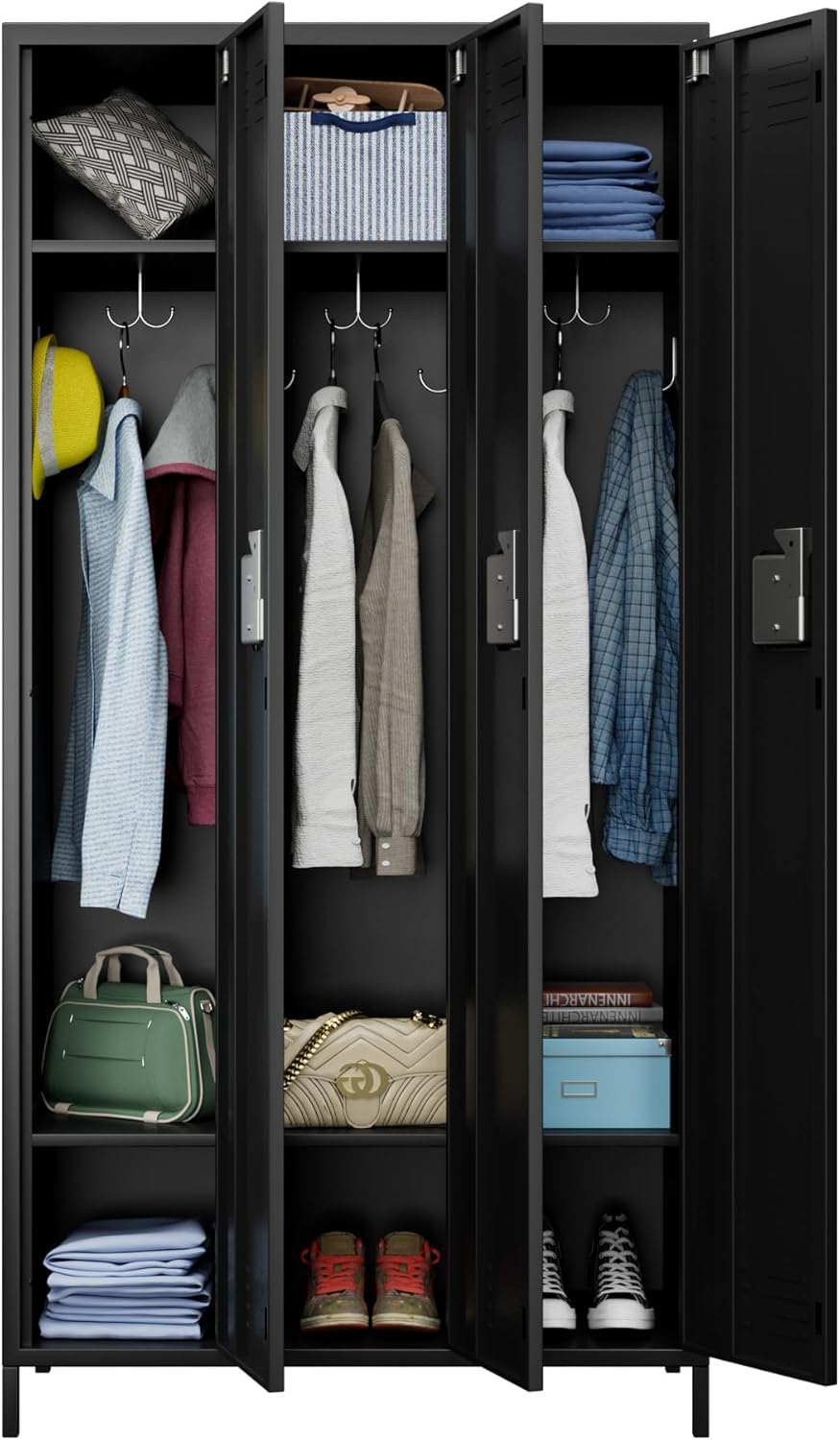 METAN 3-Door Metal Locker - Image 9